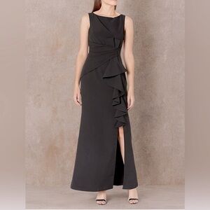 Eliza J Women's Ruffle Front Formal Dress size 8 NEW $319